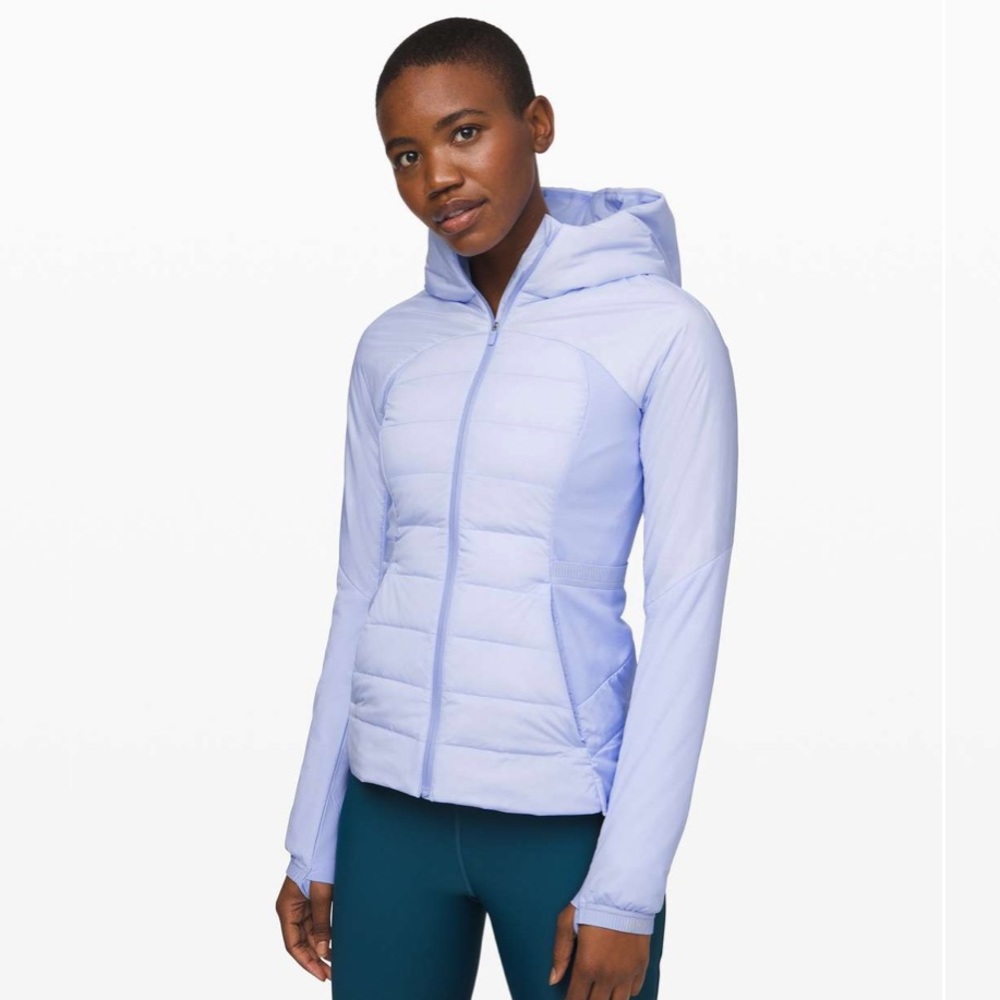 NWT Down For It All Jacket in Lavender Dusk